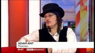 Adam Ant interview Adam Ant is The BlueBlack Hussar In Marrying The Gunners Daughter