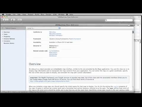 iPhone and iPad Mapkit Tutorial Part 1 of 3