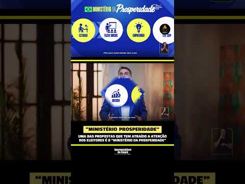 Uma das propostas que tem atraído a atenção dos eleitores é o “Ministério da Prosperidade”