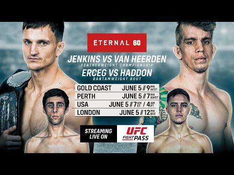 ETERNAL MMA 60 | JACK JENKINS VS JUSTIN VAN HEERDEN | PROMO