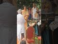 Sri Radhashtami Abhishek HH Radhanath Swami Villa Vrindavan Italy 04th Sep 2022 2