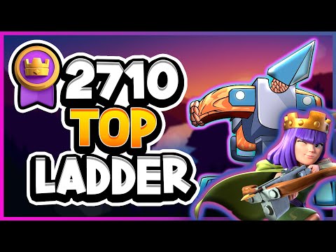 🏅 2700 Ladder Push With the BEST XBOW DECK in Clash Royale! 🏆