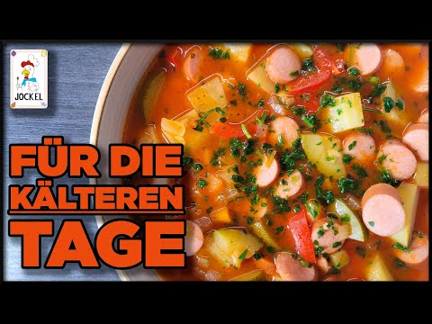 deftiger Würstchen-Gemüseeintopf - das perfekte Wohlfühl-Rezept für die kälteren Tage