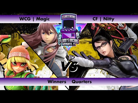 Flynn's Arcade 079 Winners Quarters - WCG | Magic (Min Min Lucina) vs CF | Nitty (Bayonetta) SSBU