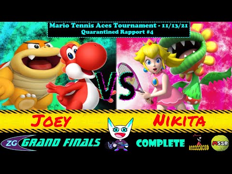 Quarantined Rapport 4 - Mario Tennis Aces Tournament Grand Finals Full - Joey vs Nikita