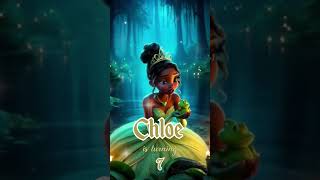Princess Tiana Birthday video invitation