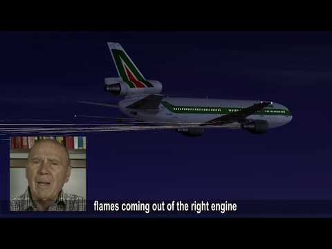 TWO ENGINES FLAME OUT - October 1973 - ALITALIA DC10