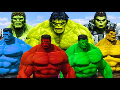 World War Hulk | Hulk COC Army Vs Savage Hulk x Amadeus Cho Hulk - What If
