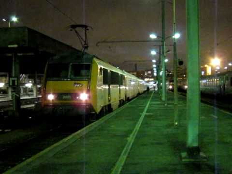 Euronight 227 "Palatino" Paris - Roma tracté par une SNCF BB26000 à Paris Bercy (2)