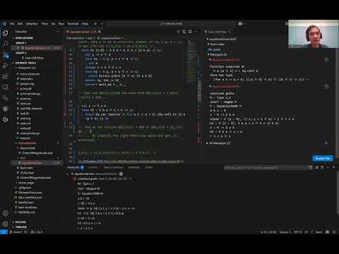 Formalizing a proof in Lean using Github copilot and canonical