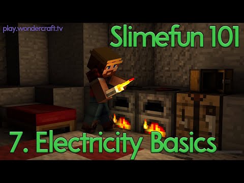 Slimefun Tutorial 101 - 7 Electricity Basics