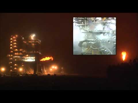 J-2X Powerpack Test Lights Up the Night