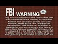 Playstation 2 Start Up Screen FBI Warning Fight Club DVD