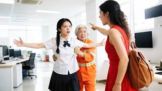 首富奶奶偽裝身份去公司視察，只有灰姑娘願意幫助她，她一眼認准讓她當自己的孫媳婦！#短劇 #短劇推薦 #短劇全集 #逆襲 #情感 #甜寵 #愛情