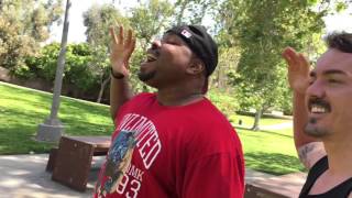 When someone takes a hand shake that was meant for you W/ Kobe Bryant