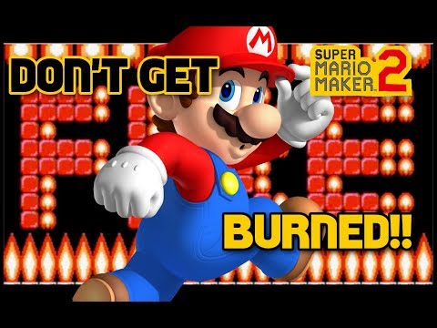 Super Mario Maker 2 (SMM2) - Fire Dash & Jump 2  - No Commentary