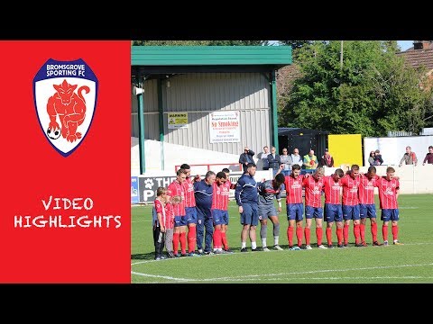 HIGHLIGHTS: Bromsgrove Sporting v Corby Town - 29/09/2018