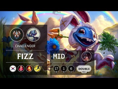 Fizz Mid vs Akali - KR Challenger Patch 9.24