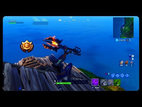 WEEK 7 SECRET BATTLE STAR LOCATION! FORTNITE SEASON 8 WEEK 7 SECRET BATTLE STAR CHALLENGE