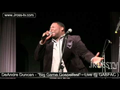 James Ross @ DeAndre Duncan - Live @  "Big Game Gospelfest" - www.Jross-tv.com