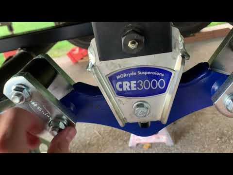 MORryde UO21-003 X Factor, CRE3000, and UO12-016 Heavy Duty Shackle Upgrade on Grand Design 311BHS