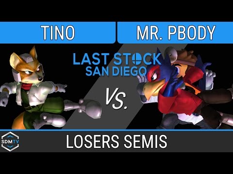 LSSD 85 - B2S | Tino (Fox) vs. Mr. Pbody (Falco/Dr. Mario) - SSBM Losers Semis - Smash Melee
