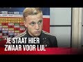 Van de Beek over het waardeloze Ajax