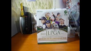 撮り溜め#３６　エポック　JLPGA　女子プロゴルフ　２０２１　ボックス開封《BOX BREAK》