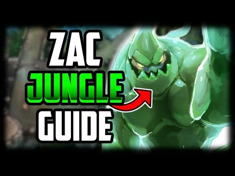 How to Play Zac Jungle | Zac Jungle Commentary Guide - League of Legends LoL Guide