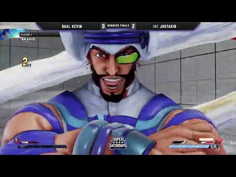 Dual Kevin (Rashid) VS InC | Justakid (Juri) - Super Saturdays Reboot SFV Top 8 Winners Final