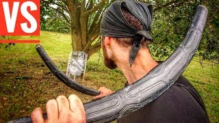 HUNTING BOOMERANG (Throwing Stick) VS Riot Shield (EXTREME TEST/HISTORY)