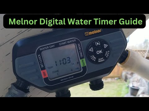 Melnor How To Hydrologic Water Timer