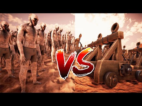 10,000 CATAPULT vs 1.000.000 ZOMBIES - Ultimate Epic Battle Simulator 2 UEBS2