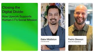 Closing the Digital Divide: How Upwork Supports Human-I-T’s Social Mission