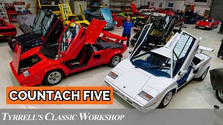 Countach Five! From LP400S to LP5000 Quattrovalvole | Tyrrell
