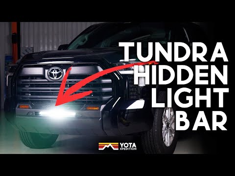 2022-2024 Tundra Diode Dynamics Hidden Light Bar Install | Yota X