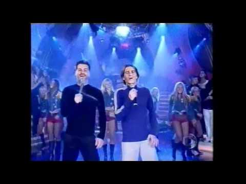 Marlon e Maicon no programa Planeta Xuxa