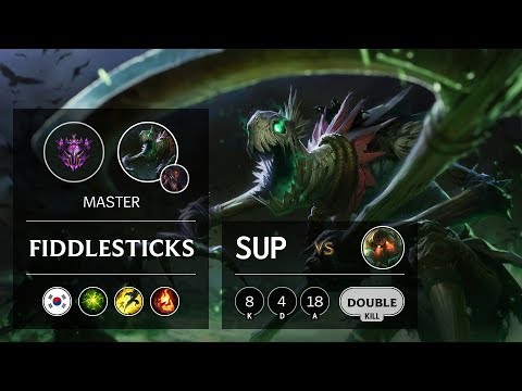 Fiddlesticks Support vs Nautilus - KR Master Patch 9.8