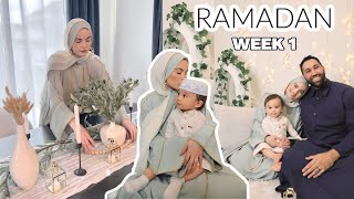 First Week of RAMADAN 2024 | Omaya Zein