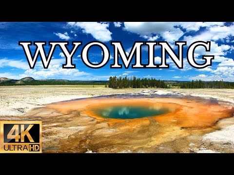 4K VIDEO UHD Wyoming USA Relaxation Film- Grand Teton National Park-Yellowston With Relaxing Music