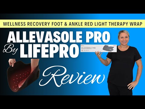 Lifepro Allevasole Pro Wellness Recovery Foot & Ankle Red Light Therapy Wrap Review