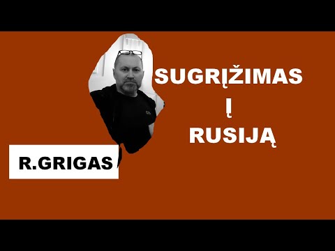 Sugrįžimas į Rusiją