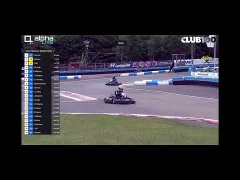 Club100 Heavyweight Sprint 2019 - Round 5 Buckmore Park - Heat 1