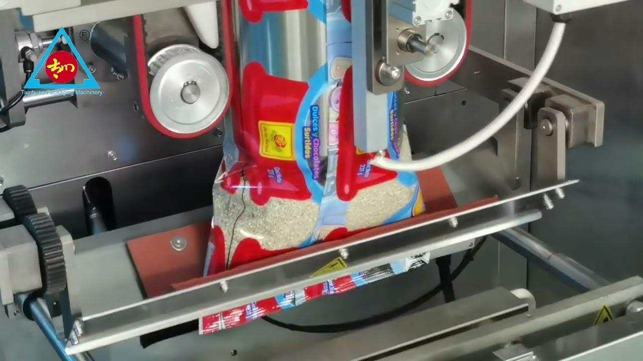 automatic cups measuring 2.5kg rice sugar beans packing machine