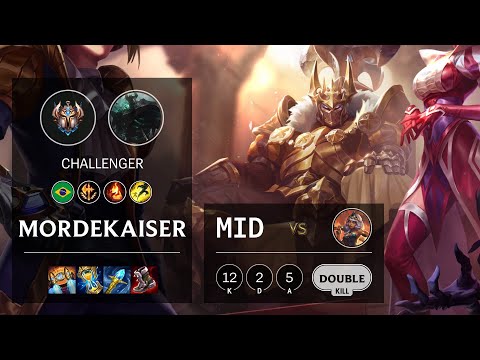 Mordekaiser Mid vs Qiyana - BR Challenger Patch 11.9