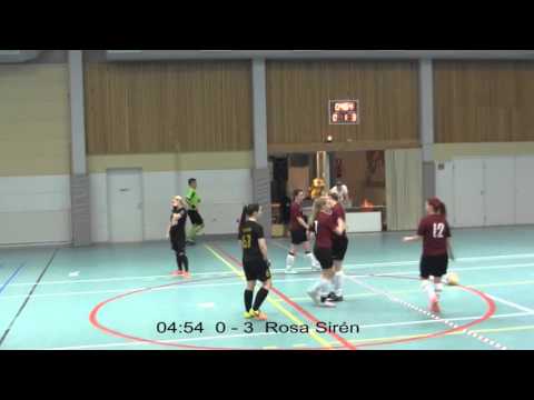 Naisten futsal-liiga 2015-2016 / Lauttakylän Luja vs Ylöjärven Ilves maalikooste 18.12.2015