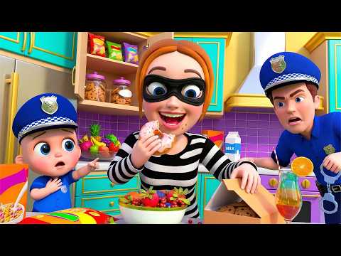Police vs Thieves Game Fun! 🚓😂 Funny Chase Adventure | Kids Story