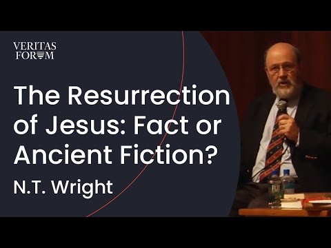 The Resurrection of Jesus: Fact or Ancient Fiction? | N.T. Wright (Oxford) at UT Austin