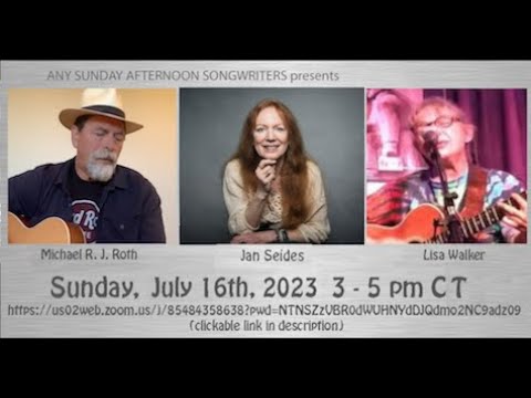 Any Sunday Songwriters hosted by Jan Seides