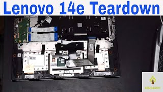 Lenovo 14e Chromebook Teardown